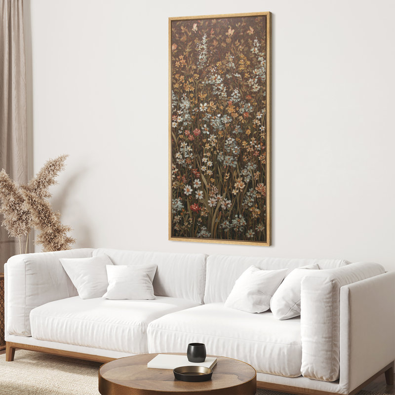 Reproduction d'art sur toile encadrée, Naturel, H 60 po x l 30 po x P 1,5 po