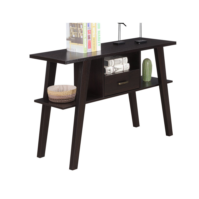 Sarh 47.25'' Console Table, Espresso, 30" H x 47.25" W x 15.5" D