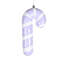 Vickerman 11" Glitter Candy Cane Ornament.-1686761706