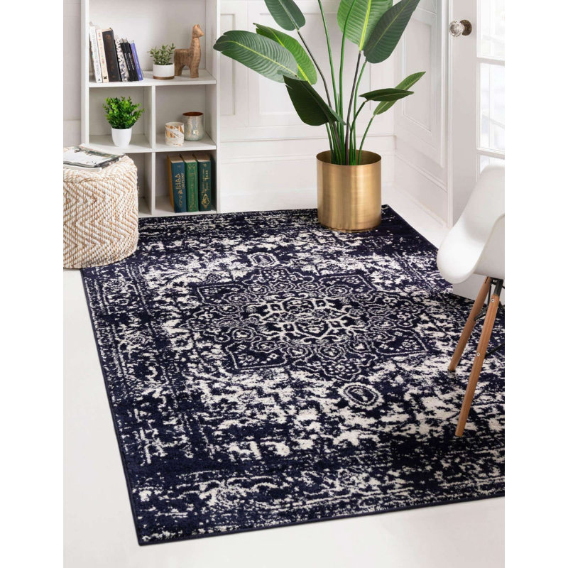 Tapis traditionnel Endesha, Rectangle de 10 pi x 14 pi