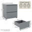 Cunha 2 - Drawer Large Bedside Bedroom Furniture-692420442