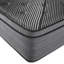 Matelas Pure Ice Ultra 15" King. Surface de couchage plus fraîche avec 5 cm de cuivre, gel, argent et graphite. Ressorts ensachés sur tout le pourtour pour une meilleure absorption des chocs. Ajustable. Fabriqué en Chine - Pour une nuit de sommeil réparatrice. Graphite
