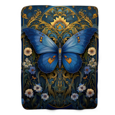 Opulent Butterfly - 1 pièce Sherpa Premium