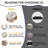 33"Compression Chenille Memory Foam Accent Chair And Ottoman Set - Armless Frameless Lounger Sofa with Deep Seat No Assembly Required-126868140