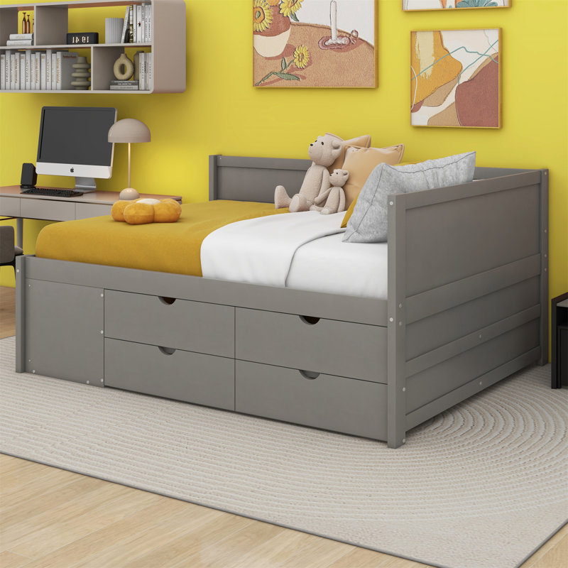 Lit de jour Kinsman, Double, gris