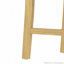 Ensemble de salle à manger 5 pièces - 1 table en bois massif + 4 chaises rembourrées, mobilier de style campagnard pour la cuisine et la salle à manger, ensemble de salle à manger minimaliste pour 4-16225675