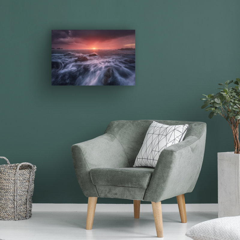 Art sur toile par Carlos F. Turienzo Reira, H 12 po x l 19 po