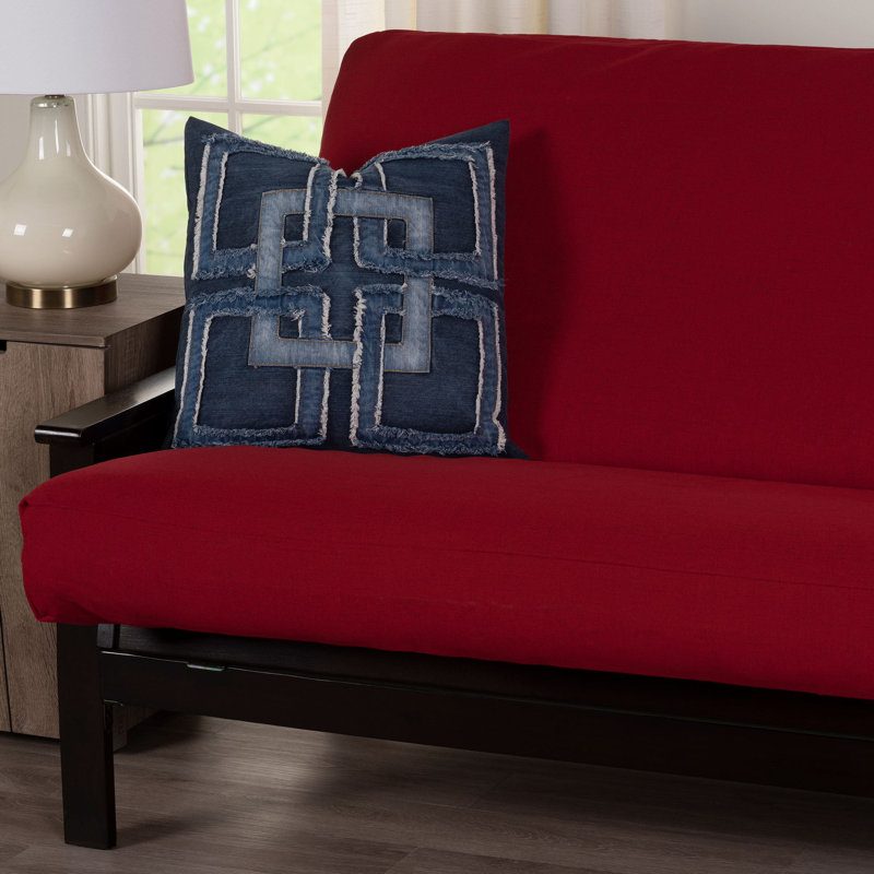 Housse pour futon à coussins carrés / rectangulaires Merino