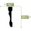 2.75'' H x 96'' W x 0.625'' D Plastic Corner Molding