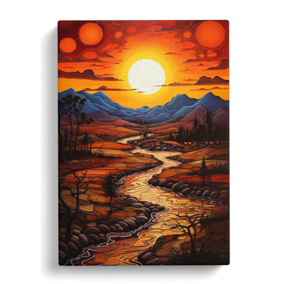 Landscape Expressionism - Wrapped Canvas