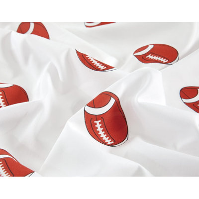 Microfiber Football Sports Sheet Set
