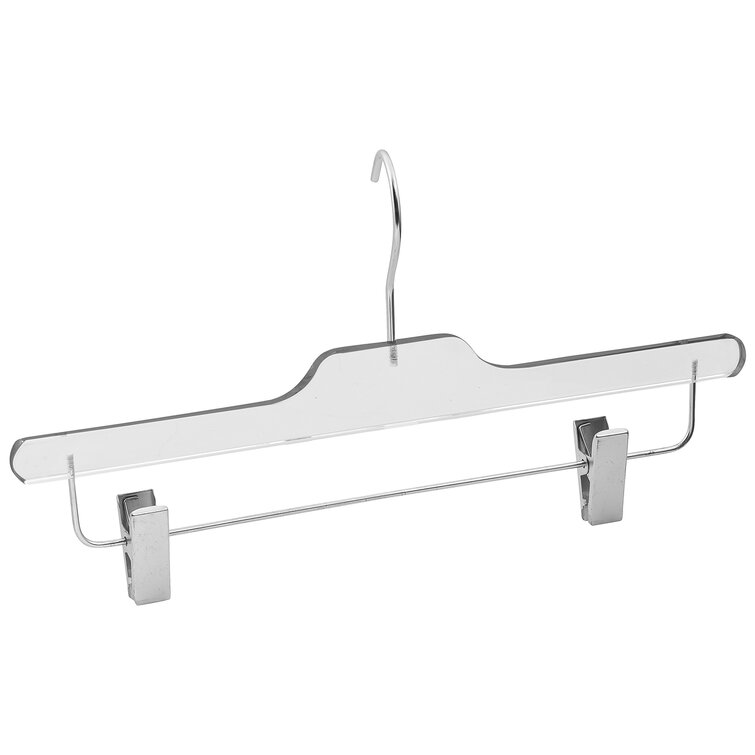 Quality Hangers Metal Non-Slip Hangers With Clips