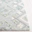Tapis gris / ivoire en laine / coton touffeté à la main Kyptin-752306295