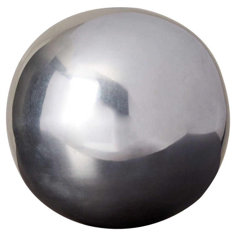 Sphère Arber Bola Blanco / P 3 po, H 10 po x l 10 po x P 10 po, Argent