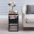 Clyde End Table with Storage