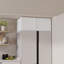 Armoire murale standard HOMEIBRO Cozy Design, 91,4 cm (L) x 61 cm (P) x 38,1 cm (H), en contreplaqué blanc Shaker, prête à assembler-915386474-915285827