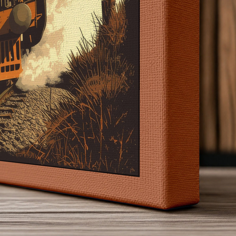 Print, Terracotta Border, 30x20 - 76.2 x 50.8 cm
