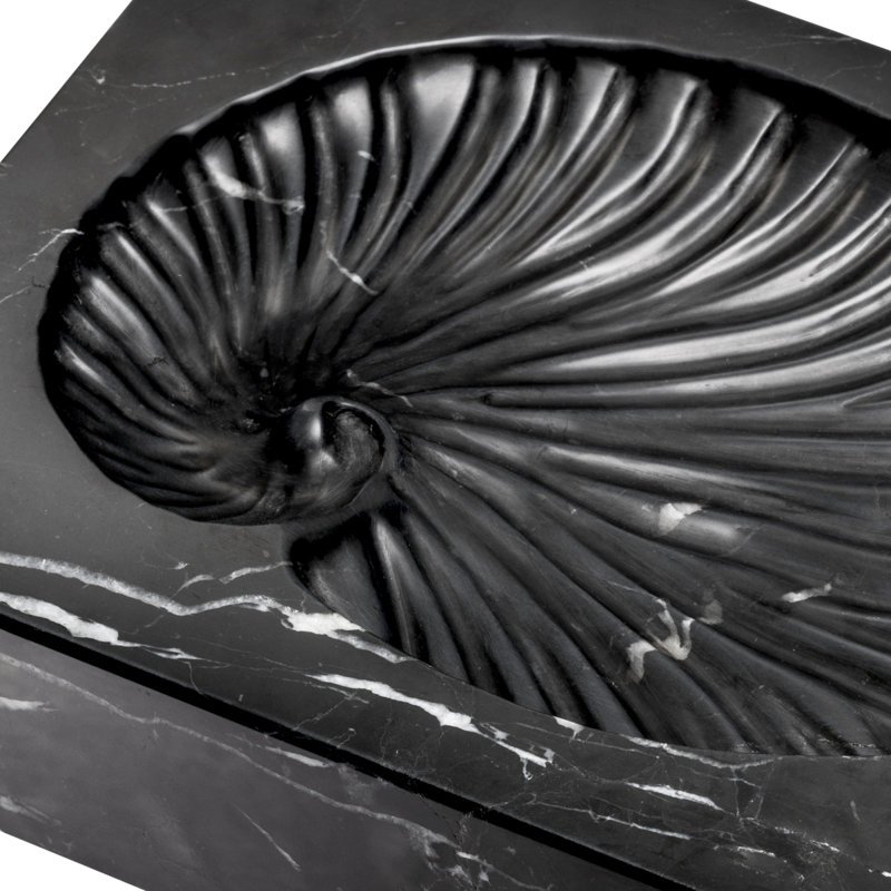 Conchiglia Marble Shell Fossil Sculpture