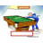 Personalized Billiards, Pool Player - Male Cartoon Caricature with a Mat, Ready to Frame-104372414