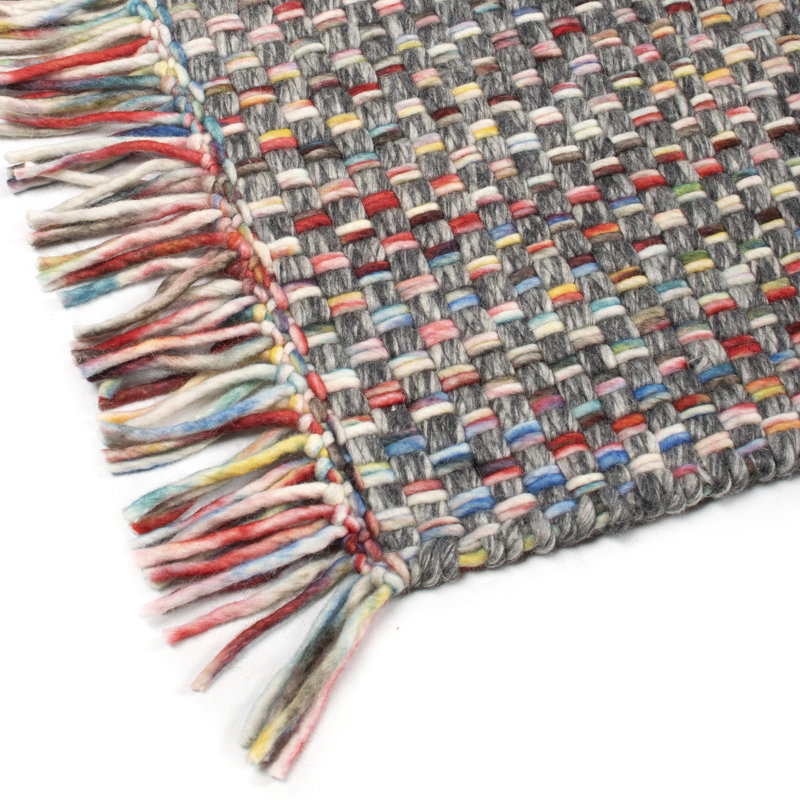 Perfas Abstract Hand Woven Area Rug, Rectangle 200 x 290cm