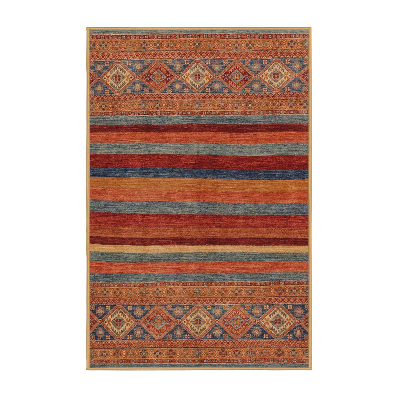 Abstract Indoor Rug, Rectangle 6' x 9'