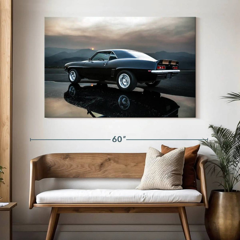 Mehar Muscle Car, 34" H x 51" W