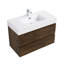 Meuble-lavabo moderne en noyer de 36 po Modern-1964619114-1964619118