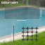 Clôture de sécurité en plastique noir 4 'x 50', barrière grillagée temporaire pour la construction, le jardin et les événements