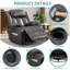 Aireana Upholstered Heated Massage Chair-1079545846