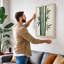 Bamboo Study Japandi - Wrapped Canvas-203842888-203842889