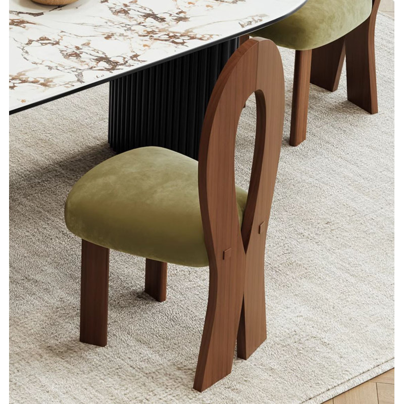 Blevins Chair, Vert, Brun
