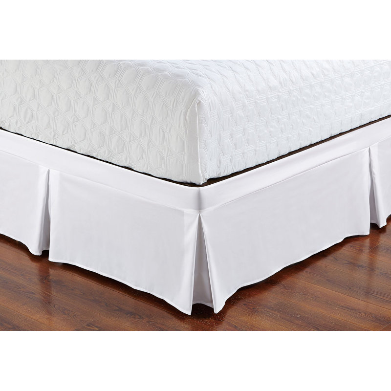 Tailored Bed Skirt, White, Full