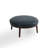 Full-Grain Genuine Italian Leather Ottoman-466259479