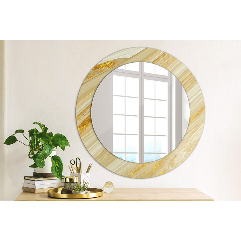 Huldar Glass Flat Wall Mirror