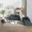 Causeuse modulaire rembourrée 2 pièces Laresth-2142614705