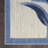 Alayia Aloha Floral Blue/Grey Indoor/Outdoor Area Rug-218673345