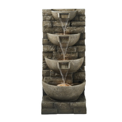 Fontaine à 4 niveaux Block Stack Style