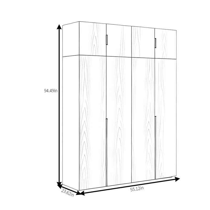Fiorillo, H 94 po x l 55 po x P 24 po