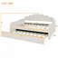 Structure de lit de jour double avec lit gigogne-1473059407