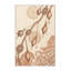 Tapis bohémien d'aspect vintage lavable à la machine - reliure beige-329313583