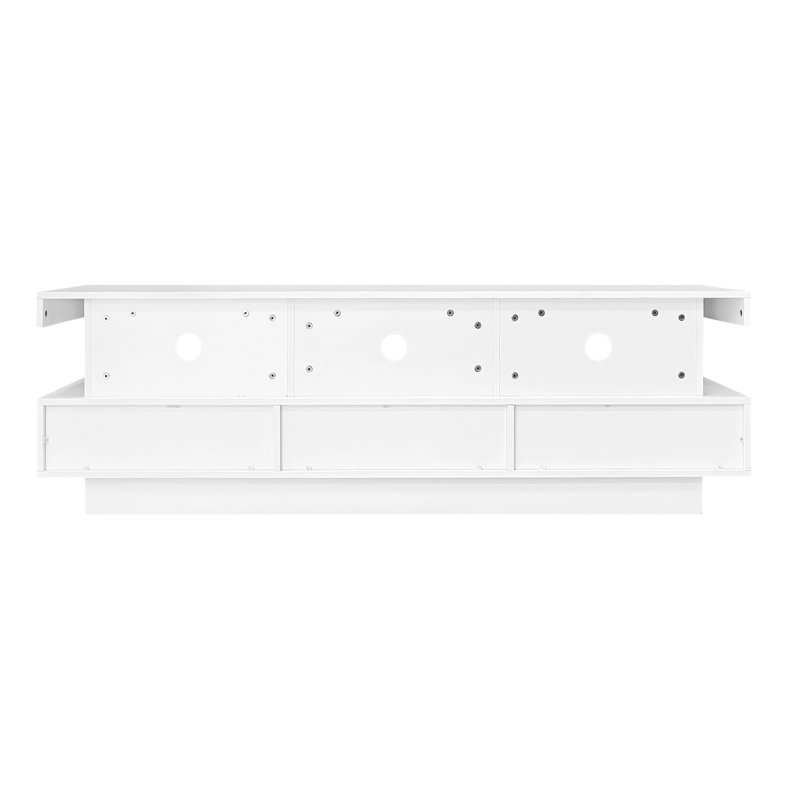 Clouchete Unfinished TV Stand for TVs up to 70"