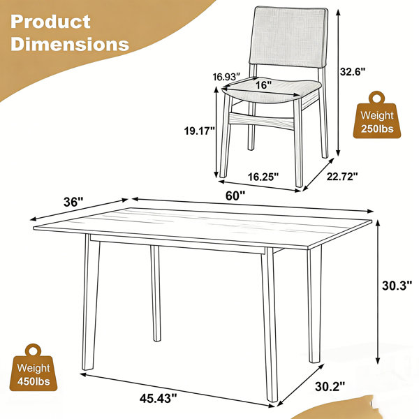 Dimensions du produit