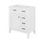 Meuble-lavabo 30 po sans lavabo, meuble-lavabo autoportant moderne avec 3 tiroirs-1021595580