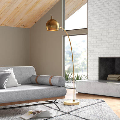 Lampe sur pied arquée 66 po Galerie