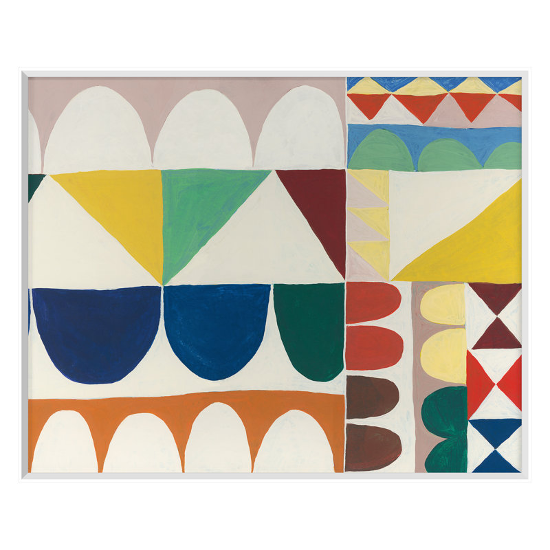 «Fall 2022 Oslo 2», reproduction encadrée sur papier par Renee Stramel, Cadre simple blanc, H 34 po x l 42 po