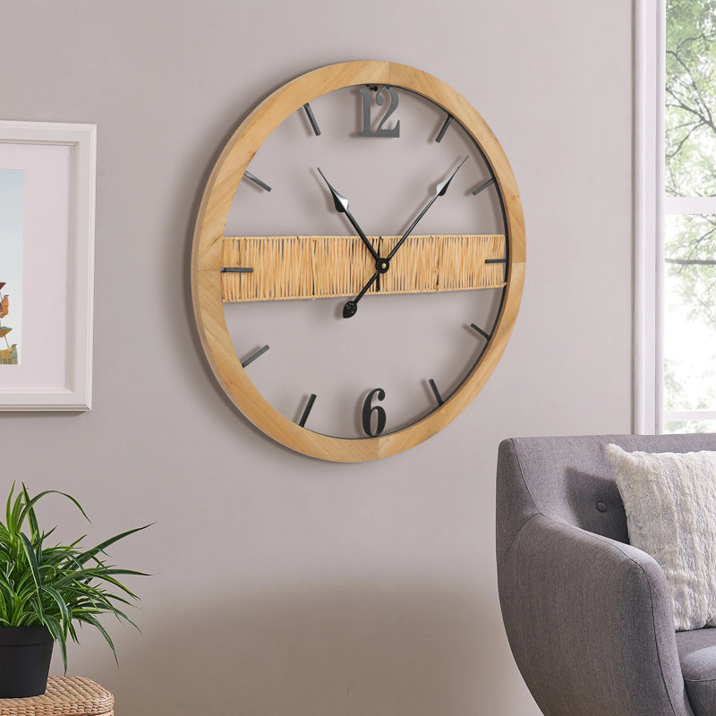 Horloge murale 24 po