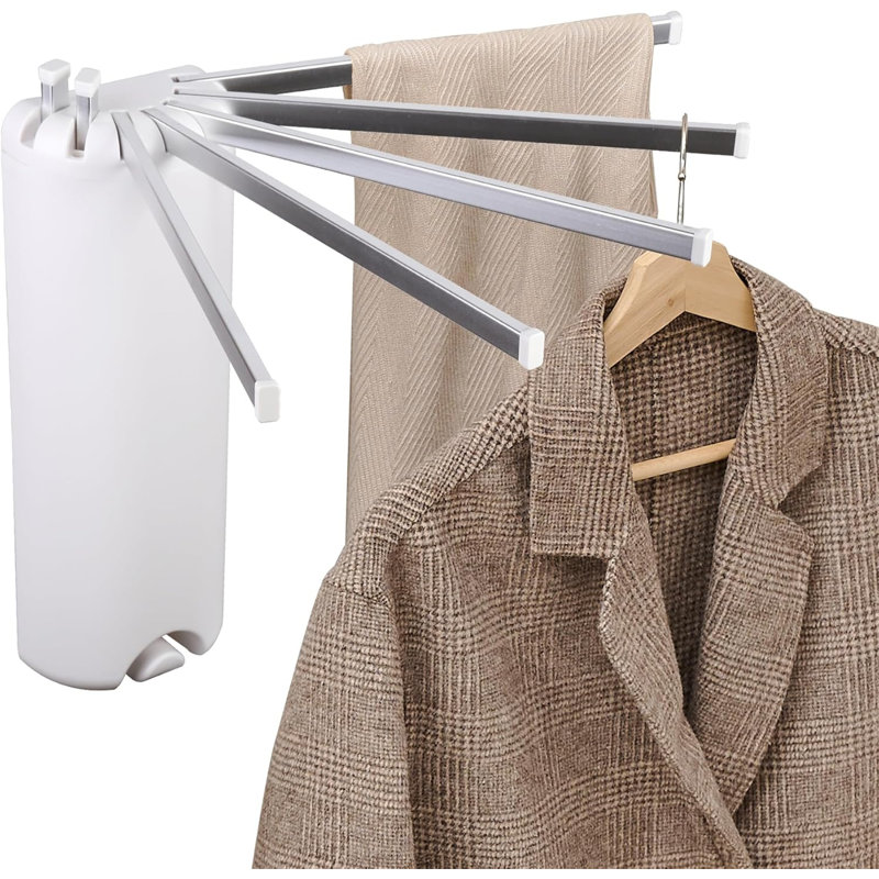 Wall Mounted Tripod Drying Rack - Over The Door Design, Foldable