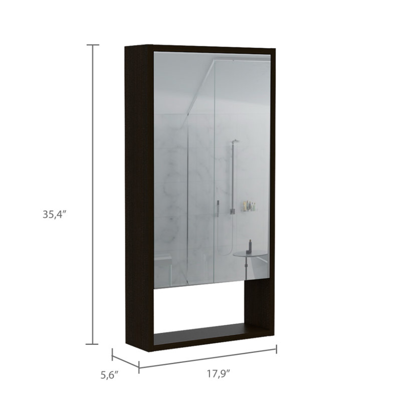 Ensemble de rangement de salle de bain autoportant Gilleod