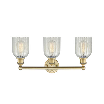 Éclairage pour meuble-lavabo de salle de bain 3 lumières 23 po Reiko