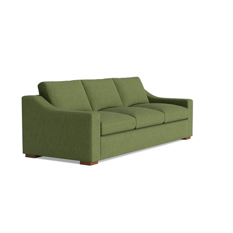 Lucca Sofa (95"), Performance Weave - Basil
